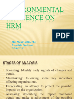 Environemtnal Influences On HRM - PPT 03