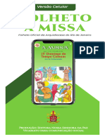 A Missa - Ano B - Nº 43 - 15º Domingo Tempo Comum - CELULAR - 11.07.21