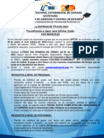 Aviso Proceso Grado 2023 I