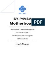 Sy-P4Vsa: Motherboard