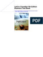 Macroeconomics Canadian 5th Edition Williamson Test Bank