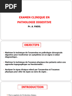 Examen Clinique de L'abdomen