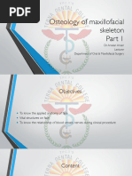 Osteology of Maxillofacial Skeleton I