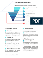 The Ultimate List of Product Metrics 1695566235