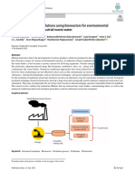 Biological Treatment Solutions Using Bioreactors For Environmental Contaminants From Industrial Waste Water