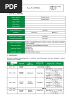 Plan Auditoría Interna