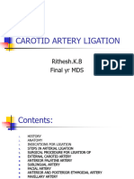 Carotid Artery Ligation