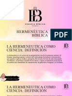 Hermenéutica Bíblica