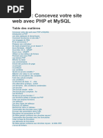 Concevez Votre Site Web Avec PHP Et MySQL