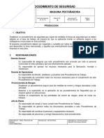 Procedimientos de Seguridad Pestañadora