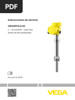 ES Instrucciones de Servicio VEGAPULS 62 4 ... 20 MA HART Cuatro Hilos Versión de Tubo Vertical (Plics)