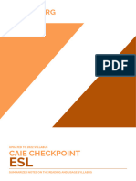 Caie Checkpoint Esl Reading and Usage v1