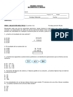 Matematica 3 Agosto