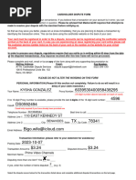 Cardholder Dispute Form 2022 - MC