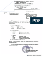 Pemberitahuan Pendalaman Materi Dan Psikotes SMA Negeri 39 Jakarta