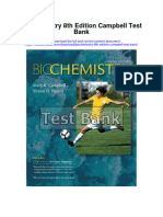 Biochemistry 8th Edition Campbell Test Bank