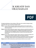 Projek Kreatif Dan Kewirausahaan