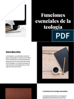 Funciones de La Teología