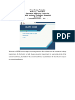 Current Transformer - Part - I