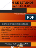 9 Diseños de Estudios Epidemiológicos