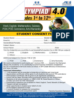 CSC Olympiad 4.0 - RegistrationForm - School&Student