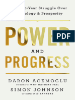 Ebin - Pub Power and Progress Our Thousand Year Struggle Over Technology and Prosperity 1nbsped 2022059230 9781541702530 9781541702554