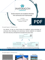 Enabling Reactive and Hazardous Processes With Continuous Flow Technologies