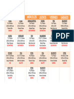 Horario Oficial Academias 2023