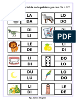 Encierra Las Palabras Que Comiencen Con La, Le, Li, Lo y Lu.-3