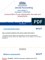 Lecture 6 Accruals and Prepayments