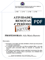 Artes 1 Séries - 4º Bimestre