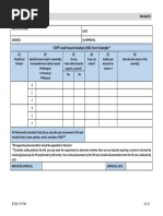 Food Hazard Analysis (HA) Form