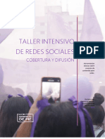 Taller de Redes, Fotos y Flyers