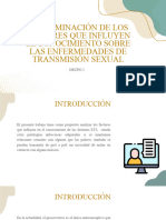 Determinación de Los Factores Que Influyen El Conocimiento Sobre Las Enfermedades de Transmisión Sexual