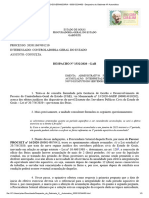 Despacho1532 - CITA ARTIGOS DA NOVA LEI ESTADUAL - ESTATUTO SERVIDORES