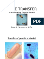 Gene Transfer in Bacteria