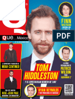 Revista Q Que... México, Noviembre 2023: Tom Hiddleston