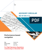 Advisory Circular 91 05 Performance Based Navigation