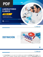 Tema 2 - Laboratorio Clinico