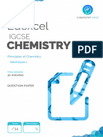 Electrolysis 1 QP