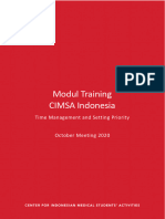 Modul Training - Time Management and Setting Priority