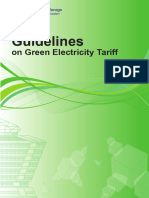 Guidelines On Green Electricity Tariff 05082023