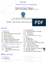 Network Security and Cryptography I