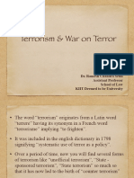 Terrorism & War On Terror