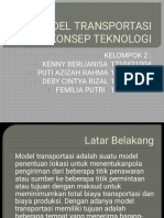 Model Transportasi