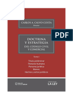 Calvo Costa, Carlos A. (2016) - Doctrina y Estrategia Del Código Civil y Comercial. Tomo I. 1° Ed. La Ley.