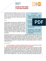 Factsheet: Internal Migration in Viet Nam: Evidence From The 2009 Census