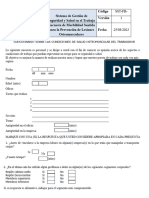 Encuesta de Salud Osteomuscular 1