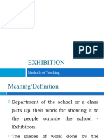 Teaching Methods - Exhibition 