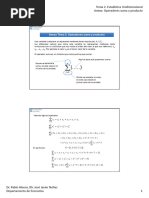 Tema 2 - Anexo. Operadores Suma y Producto